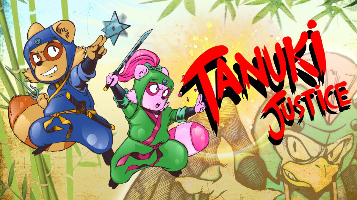 Tanuki Justice box art for Playstation 4